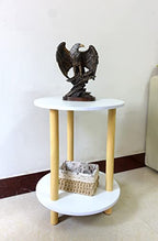 Eagle Statue Decorative, Bald Eagle Figurines Statues for Home Decor Bronze Resin Ornaments for Sculpture.