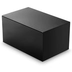 Chunful Black Acrylic Display Box Riser Trophy Base Acrylic Pedestal Stand Block Versatile Trophy Diorama Base and Storage for Photography Home Office Decor Showing (12" L X 7.75" W X 6" H) - size: 12" L X 7.75" W X 6" H