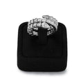 Oirlv Microfiber Ring Display Stand, Compact Jewelry Holder for Retail & Home, Part of a Complete Jewelry Display Set - style: TT16501