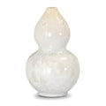 STORY&SUNS Handmade Crystalline Glaze Ceramic Vase Double-Gourd Porcelain Vase Decorative Bud Vase for Tabletop, Mantel & Shelves - style: Gourd
