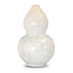 STORY&SUNS Handmade Crystalline Glaze Ceramic Vase Double-Gourd Porcelain Vase Decorative Bud Vase for Tabletop, Mantel & Shelves - style: Gourd