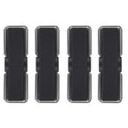 Cell Phone Holder for Hand, CISID Phone Finger Holder Loop Strap Grip with Stand for Phone Suitable for iPhone Samsung and Most Smartphones(Black Black Black Black 4PCS) - color: Black,Black,Black,Black,