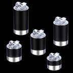 5 Pack Clear Ring Display Stand, Acrylic Ring Display Holder, Cylinder Jewelry Stand Organizer for Wedding Engagement Rings, Sturdy Solid Showcase for Photography Boutique Cosmetic Crafts