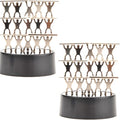 PowerTRC Magnetic Desktop Sculpture (Acrobats) | Mini Magnetic Art Decoration for Desktop | Fun Stress Relief Office Gift (2 Packs) - size: 2 Set