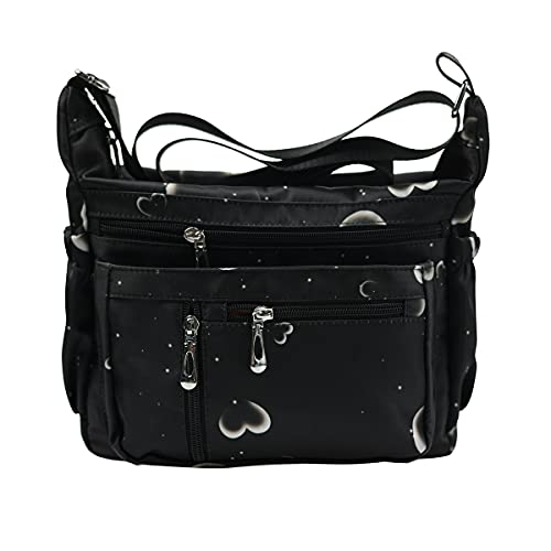 Purses and Shoulder Handbags for Women Crossbody Bag Messenger Bags - color: Standard-floral-heart