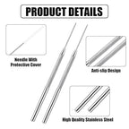 Lainballow 50 pcs Clay Needle Tools, Clay Modeling Tools, 6 in Ceramic Needle Detail Tools, Pottery Sculpture Needle Supplies for Clay Ceramic Pottery Sculpting Texturing Carving