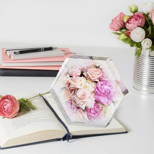 Resin Molds Silicone, Large Hexagon Silicone Molds Epoxy Resin Casting Craft Mold for Flower Preservation Bookends, Art Casting DIY Home Decor Wedding Valentine