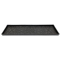 Achla Designs Scrollwork Rubber Boot Tray, Large - size: 46" x 14.3" x 1.5"