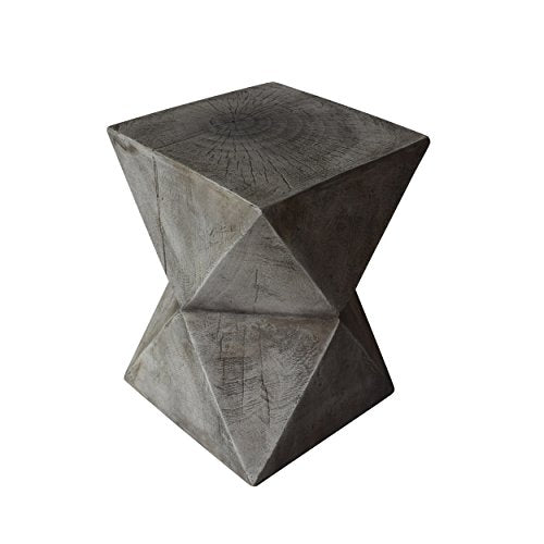 Christopher Knight Home Manuel Weight Concrete Accent Table, Light Gray - color: Manue,light Gray