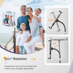 Aureday iPad Stand Floor, 67” Height Adjustable iPad Tripod Stand, Tablet Stand with Extendable Holder for iPad mini, iPad Air, iPad Pro, Kindle, Switch, Smartphones, and All 4.7" to 12.9" Devices - color: Black