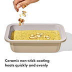 OXO Good Grips Non-Stick Pro Ceramic Coated Metal Bakeware 1Lb Loaf Pan – Biscuit - color: Biscuit, size: Loaf Pan