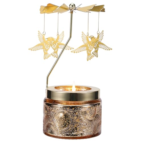 Mothers Day Gifts for Mom Wife Daughter Sister, Birthday Gifts for Women, Unique Hummingbird Gift for Friends Women, Rotatable Scented Candles Gift for Mothers Day Anniversary Christmas - size: Hummingbird
