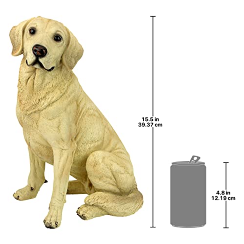 Design Toscano Golden Labrador Retriever Dog Statue - style: Golden Retriever