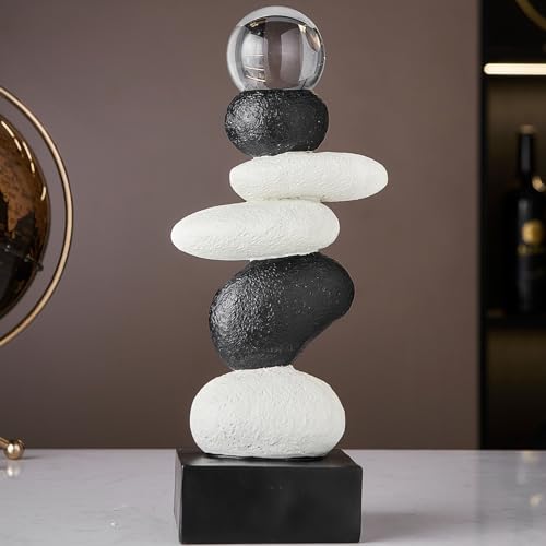 Art Stone Sculptures Home Decor - Modern Bookshelf & Desk Decor