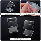 2 PCS Clear Watch Stand, Acrylic Watch Display Single Bracelet Holder Stands Lightweight Bracelet Holder for Men Women Home Office Desk Bedroom Watches Jewelry Decor