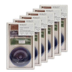 Hosley Incense Gift Set 6-Pack - Includes 60 Incense Sticks & Ceramic Holder - Ideal Bathroom Set for Meditation, Spa, or Relaxing Atmosphere - color: Blue-6d
