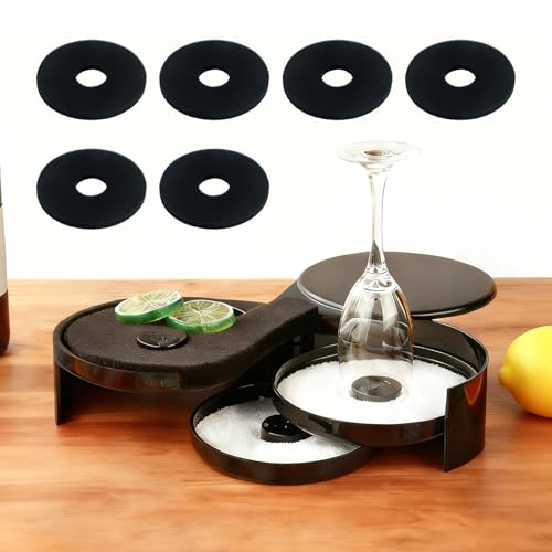 8 Pcs bar Rimmer Sponges Bartender Tool Replacement for Glass,Cocktails,Margarita Salter,Salt Trays - size: 8 PCS