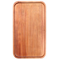 Medium Wooden Serving Trays for Party Long Charcuterie Boards Rectangle Acacia Wood Platter Fruit Dessert Tray for Food Dish Snack Cookie Appetizer Plates Cheese Board Kitchen Dinner Platters - size: 14" × 8" × 0.6"