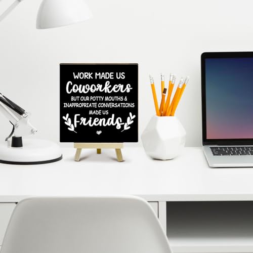 Appreciation Gifts for Colleague, Girly Gifts for Women, Employee Appreciation Gifts, Thank You Gifts for Colleague, Office Desk Decor for Women (MP21), Wood - color: MP021