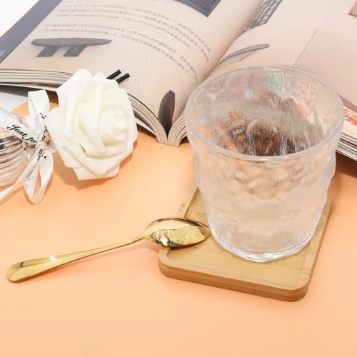 Square Bamboo Tray – 3.5” Outer Side, 3.1” Inner Side Plant Saucer or Mini Serving Tray for Small Planters, Snacks, Candles, or Bathroom Decor - style: Square 3.5"