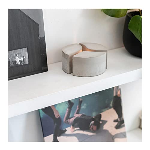 Candle Solitaire - Minimalist Tealight Candle Holder, Aroma Light, and Tea Warmer - Perfect for Home Decor