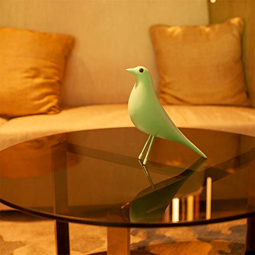 Mid-Century Home Decor House Bird - Office Decor Desk Dove Ornament Arts Gift - color: Blue