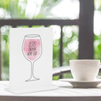 Funny Office Home Decor - Minimalist Acrylic Desk Piece for Office, Room & Lounge, Modern & Durable, 4 × 4.7 Inches
