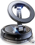 ANDERY Car Phone Holder for Magsafe [78+LBS Strongest Suction & 2400gf Magnetic] 360° Adjustable Car Phone Mount, Phone Holders for Your Car for iPhone 17 Pro Max 16 15 14 13 12 Plus Air, Carbon Fiber - color: Carbon Fiber