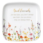 Crisky Jewelry Ring Dish Friend Gifts for Women, Long Distance Friendship Gfits for Women Female Best Friends Birthday Party, Good Friends Are Like Stars - style: Friend - Good Friends Are Like Stars …