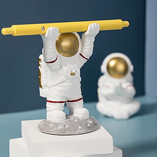 BUTILIVEEN Astronaut Pen Pencil Holder Stand for Desk, Resin Pen Display Stand Pencil Display Holder for Home Office Gifts, Standing Astronaut Pen Holder - style: Pen Stand