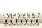 CULTURE & NATURE Reed Diffuser Set 6.7oz (200ml) Black Cherry Scented Diffuser with Sticks Home Fragrance Reed Diffuser for Bathroom Shelf Decor - size: 6.7 oz