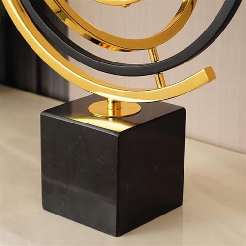 Statue Decorations Modern Luxury Globe Ornament Office Desktop Home Living Room TV Cabinet Decorations Home Decor Object