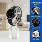 Watch Display Stand C Shape Single Watch Bracelet Display Rack Wrist Watch Display Holder Riser Fine Exhibition Store Trade Show for Jewelry Display Home Decor Retail Use
