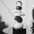 Art Stone Sculptures Home Decor - Modern Bookshelf & Desk Decor