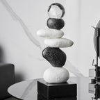 Art Stone Sculptures Home Decor - Modern Bookshelf & Desk Decor