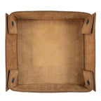 Hide & Drink, Leather Catchall Change Keys Coins Jewels Box Tray Big Storage, Handmade :: Old Tobacco - color: Old Tobacco