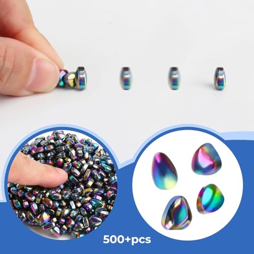 550pcs Putty, Fidget Toys, Fidget Toys Adults ，Sensory Toys，Adults Gifts,Desk Fidgets Toys for Office Stress/Anxiety Relief (550 PCS(Colour)) - size: 550 PCS (Colour)