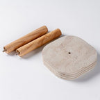 Natural Travertine Textures Standing Paper Towel Holder for Kitchen Countertop, Bathroom Toliet Paper Roll Holder with Weighted Base and Sturdy Wood Stand,for Standard or Plus Rolls, Height-Adjustable - color: Yellow Stone