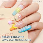 White 3D Molding Gel for Nails Art Non-Stick Hand Solid Builder Gel Hard Nails for Extension Carving Sculpting Beauty Charms for Beignner and Salon DIY - color: White&White
