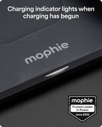 Mophie Max Dual Charging Stand for AirPods Max Headphones – Auto Sleep Mode, Premium Anti-Scratch Design, Magnetic USB-C for Effortless Alignment, Charges AirPods & Qi Devices