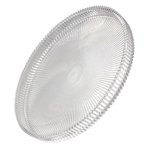 Round Glass Serving Trays, Modern Tray Decoration, 10 Inches Diameter Glass Tray, Home Decoration,Serving Platter,Round Food Platter