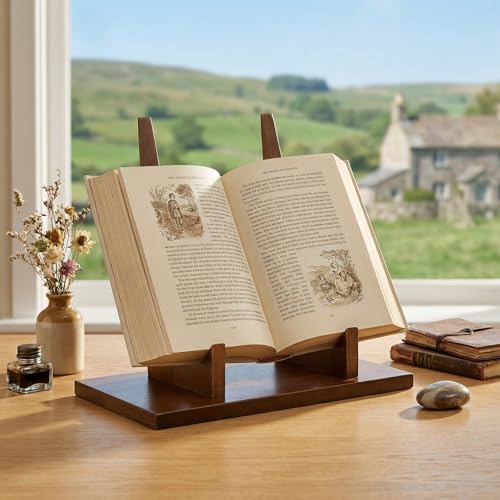 RattanView 1 Pcs Wood Plate Stand for Display 7.8 Inch Plate Holder Display Frame Picture Photo Card Tabletop Decorative Stand - size: 7.8 Inch