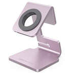 Lamicall Apple Watch Accessories Watch Stand - Desk Charging Stand Holder, Stand Holder Charging Dock Station, Accessories Gift Compatible with iWatch Series SE, Ultra, Series 11/10/9/8/7/6/5/4/3/2/1 - color: Rose Gold