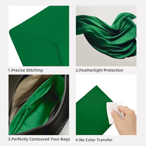 DGAZ Silk Purse Organizer Insert For GYARD Hobo Bags,Silky Smooth Bag Organizer，Luxury Handbag & Tote Shaper(Bambou) - color: Bambou