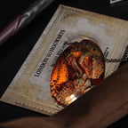 ACOCOFE Dragons Egg, Crystal Lave Dragon Egg with Luminous Base, Handmade Resin Sculpture - Gift for Christmas, Birthdays, Graduation, Holidays, Back to School (Red with Base) - color: Red With Base