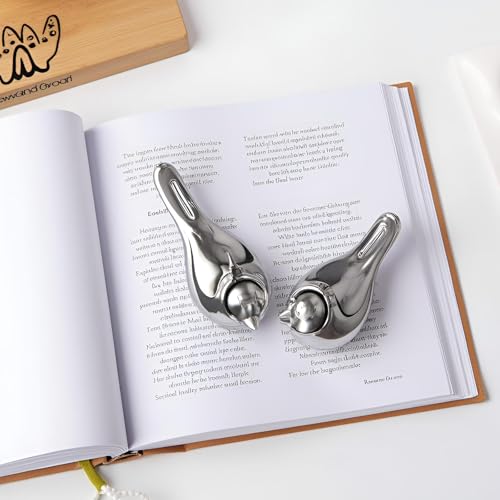 XMGZQ Small Ceramic Bird Statue and Sculpture for Home Decor Accents,Modern Animal Ornaments for Living Room,Bedroom,Coffee Table Centerpiece,Bookshelf,Cabinets,Cute Knick Knacks for Shelves (Silver) - color: Silver