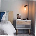 2pcs Modern Minimalist Metal Display Stand for Home Decoration Sturdy Book Holder and Showpiece Rack for Magazines Plates and Frames Finish