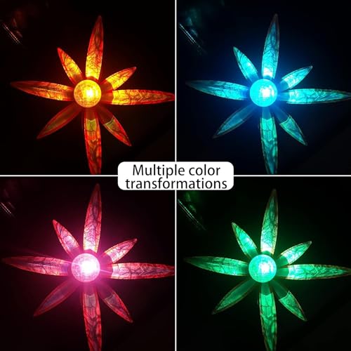 Metal Agave Plant Garden Art, 2 Pack Tequila Rustic Sculpture, Rustic Metal Agave Plants Garden Lawn Home Ornaments, for Yard Stakes, Garden Figurines, Outdoor Patio (2 PCS Purple with Light) - color: 2 Pcs Purple With Light