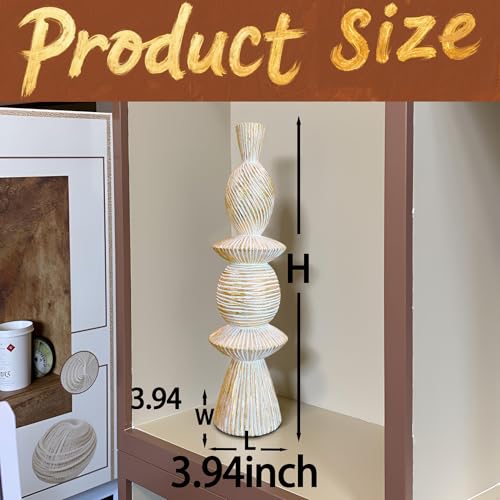 15" Modern Abstract Tower Decorative Sculpture, Chess Sculptures,Home Decor,Coffee Table Statues,Shelf Top Decor Aesthetics,Dining Living Room Desk Decor - color: 15.16"golden