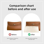 DGAZ Custom Purse Organizer insert For Hermes Kelly Elan bags，Silky Smooth Bag Organizer，Luxury Handbag & Tote Shaper - color: Custom
